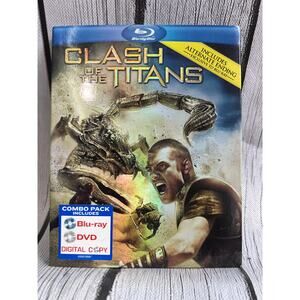 Clash Of The Titans 2010 Blu-Ray With Combo Disc